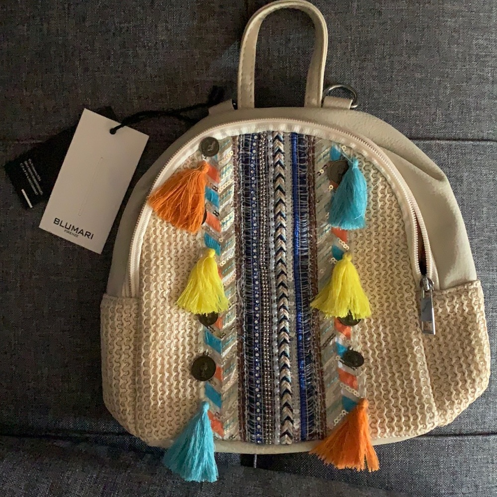 Beautiful and RARE mini backpack 🎒 imported from Greece, made in Italy ✨